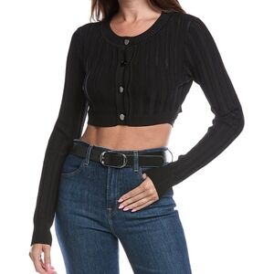 Toccin Gabrielle Mico Crop Cardigan NWT